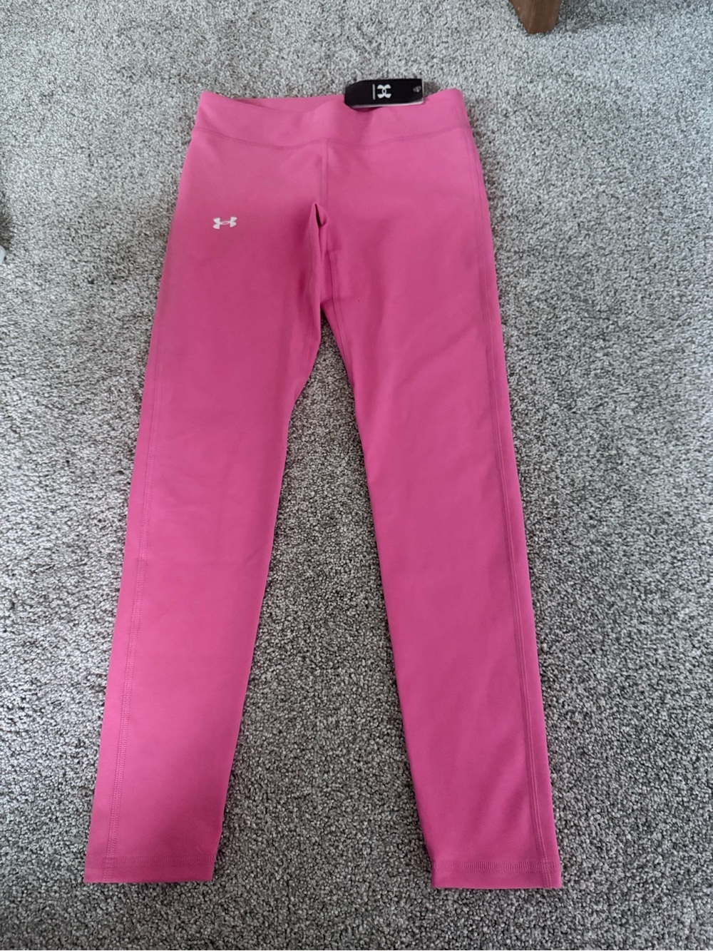 Under Armour Pink Girls' Leggings